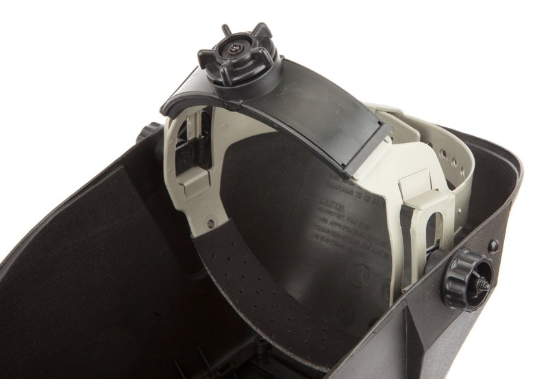 Forney 55673 Welding Helmet, Bandit II Fixed, Shade-10 , Black, 133.35 mm x 114.3 mm - Image 2